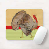 Tapis De Souris Dinde d'action de la couleur complète (Avec souris)