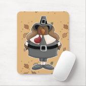 Tapis De Souris dinde pèlerine (Avec souris)