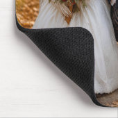 Tapis De Souris Dindons mariés (Coin)