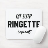 Tapis De Souris Dîner Sleep Ringette Répéter Les Cadeaux Du Lecteu (Avec souris)