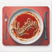 Tapis De Souris Dîner Spaghetti (Devant)