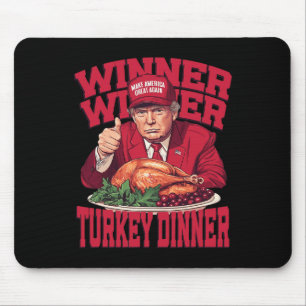Tapis De Souris Dîner Turquie Dîner Turquie Thanksgiving Dadd
