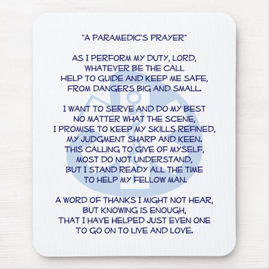 Tapis de souris d'infirmier (Devant)