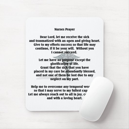 Tapis de souris d'infirmière (Avec souris)