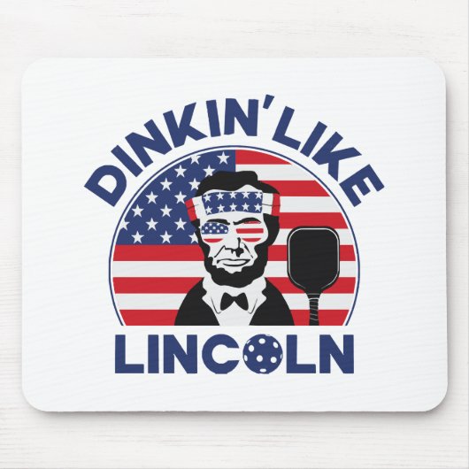Tapis De Souris Dinkin Comme Lincoln (Devant)