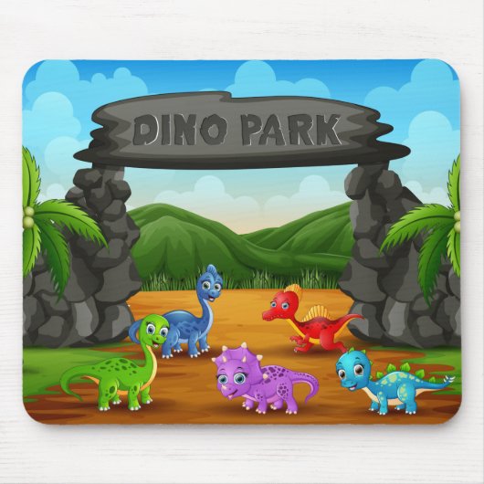 Tapis De Souris Dino Park (Devant)