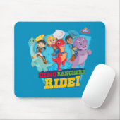 Tapis De Souris Dino Ranch | Les Ranchers Ride ! (Avec souris)