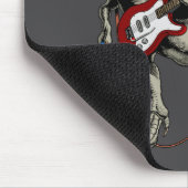 Tapis De Souris Dinosaur Acoustic Electric B Guitar Player  (Coin)