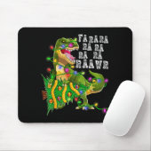 Tapis De Souris Dinosaur Christmas Fa Ra Rawr Tree Rex Boys Xmas G (Avec souris)