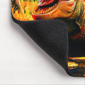 Tapis De Souris Dinosaur effrayant (Coin)