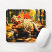 Tapis De Souris Dinosaur effrayant (Avec souris)