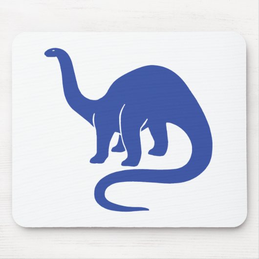 Tapis De Souris Dinosaur Mousepad - Bleu (Devant)