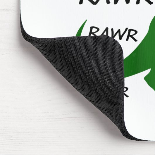 Tapis De Souris Dinosaur T-rex Xmas Party Père Noël T-r (Coin)