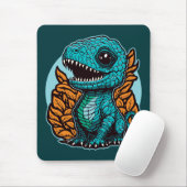 Tapis De Souris Dinosaure Bébé mignon (Avec souris)