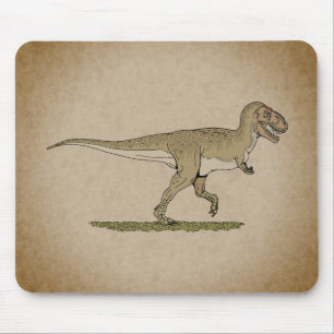 Tapis De Souris Dinosaure crétacé Tyrannosaurus rex Souris