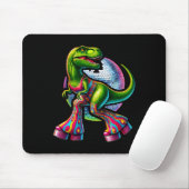 Tapis De Souris Dinosaure de danse drôle  (Avec souris)