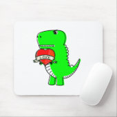 Tapis De Souris Dinosaure de la Journée des Véntines (Avec souris)