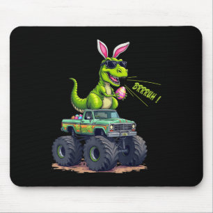 Tapis De Souris Dinosaure de Pâques - T-rex Chasse aux Oeufs de Pâ