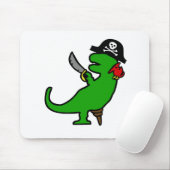 Tapis De Souris Dinosaure de pirate (Avec souris)