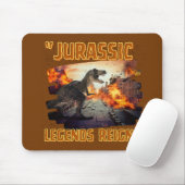 Tapis De Souris Dinosaure jurassique Mousepad (Avec souris)