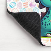 Tapis de souris dinosaure lapin de Pâques mignon (Coin)