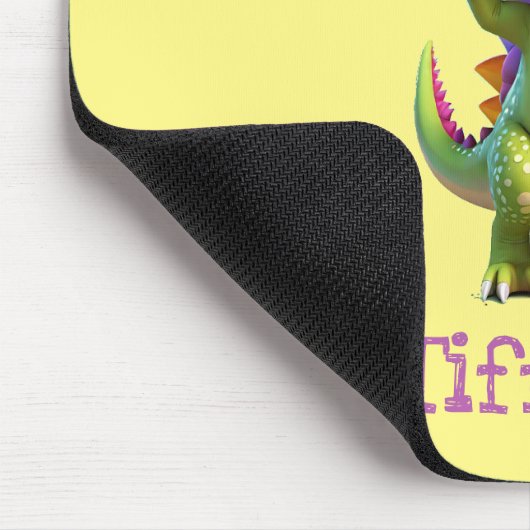 Tapis De Souris Dinosaure magicien vert mignon (Coin)