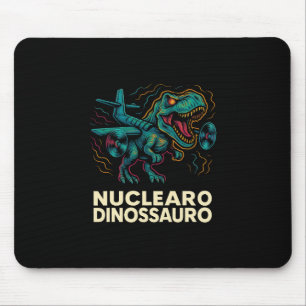 Tapis De Souris Dinosaure Nucléaire - Enfants Italiens Drôles de B