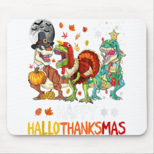 Tapis De Souris Dinosaure T-Rex Halloween Chri