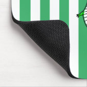 Tapis De Souris Dinosaure Vert Blancs Vert (Coin)