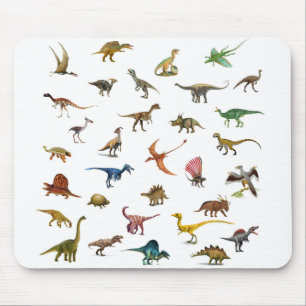 Tapis De Souris Dinosaures