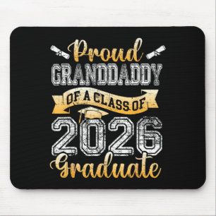 Tapis De Souris Diplômé fier grand-papa d'un terminale promotion 2