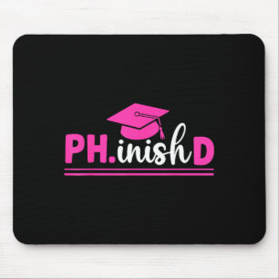 Tapis De Souris Diplômée de doctorat Ph. D femmes.diplôme de docto