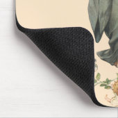 Tapis De Souris Diplômée Vintage, Fille portant une toque et une t (Coin)