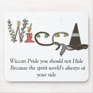 Tapis De Souris Dire de fierté de Wiccan
