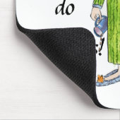 Tapis De Souris Dire que je ne fais pas de caricature matinale (Coin)