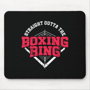 Tapis De Souris Directement du ring de boxe Mma Kickboxing Boxi
