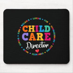 Tapis De Souris Directeur de crèche Équipe de garderie Fournisseur