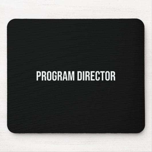 Tapis De Souris Directeur de programme Santé mentale (Devant)