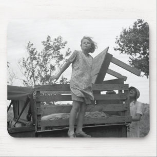 Tapis De Souris Direction Californie, années 1930