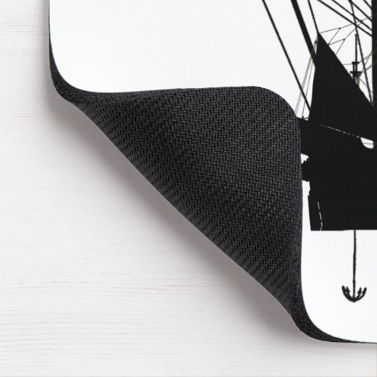 Tapis De Souris Dirigeable de pirate de Steampunk (Coin)