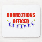 TAPIS DE SOURIS DIRIGEANT DE CORRECTIONS RETRAITÉ (Devant)
