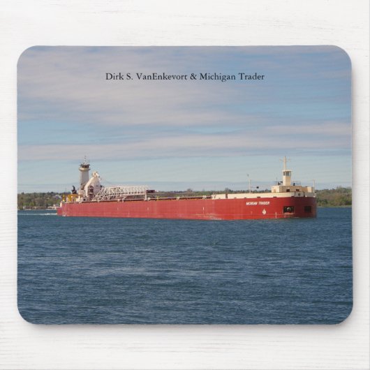 Tapis De Souris Dirk S. VanEnkevort et Michigan Trader mousepad (Devant)