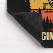 Tapis De Souris Disc Golf Bangin Chains Retro Frisbee Golfer Frolf (Coin)