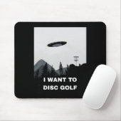 Tapis De Souris Disc Golf Ufo  (Avec souris)