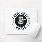 Tapis De Souris Disc Golf Uncle - Disc Golfing Uncle Disc Golf Pla (Avec souris)