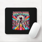 Tapis De Souris Disco Ball Disco Diva Queen (Avec souris)
