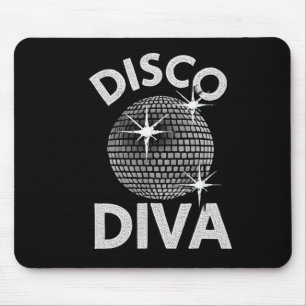 Tapis De Souris Disco Ball Disco Diva Queen1