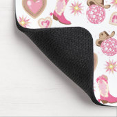 Tapis De Souris Disco Cowgirl Valentine Mouse Pad (Coin)