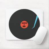 Tapis De Souris Disco Rétro Souris Pad Musique (Avec souris)