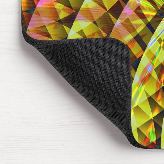 Tapis De Souris Disco Shine Psychedelic Mousepad (Coin)